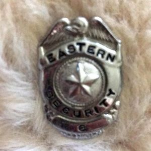 EASTERN SECURITY Badge with number 6